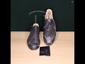 Gucci Ace &#39;Black Leather&#39; Bee (43)