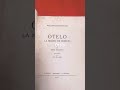 Othello in Esperanto. Otelo, la Tragedio. Trezoroj de Nia Biblioteko (71)