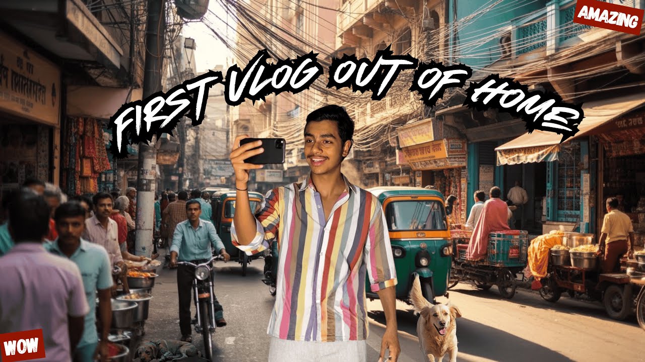 My FIRST VLOG Outside Home! Big Day Shooting a Vlog Outdoor With ...