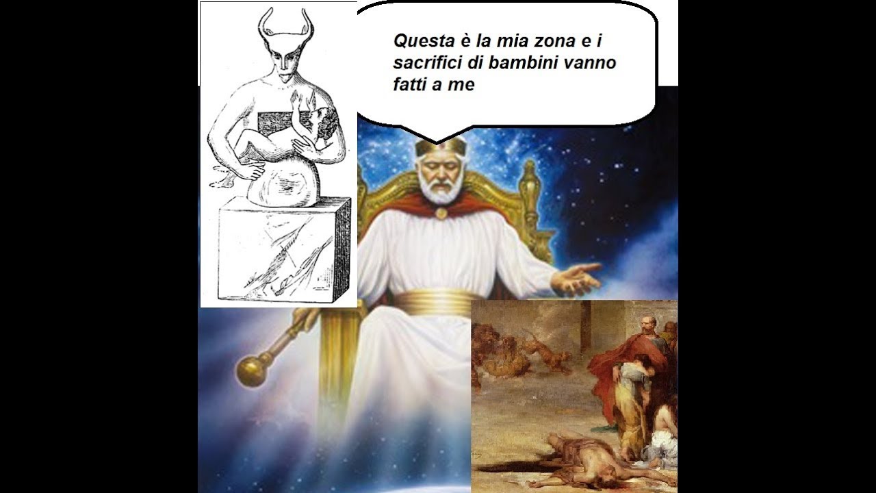 I sacrifici di bambini nella Bibbiachi non sacrifica i Bambini agli alieni viene mangiato dai I sacrifici di bambini nella Bibbiachi non sacrifica i Bambini agli alieni viene mangiato dai