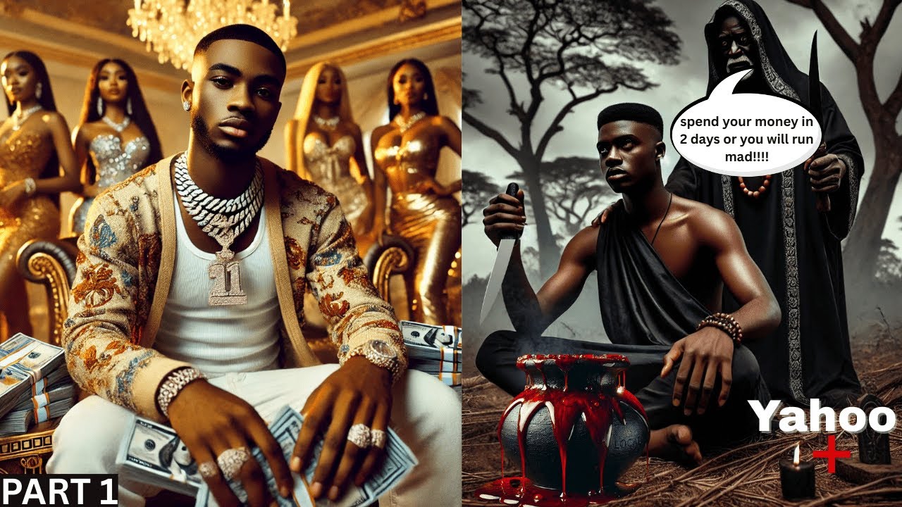 YAHOO BOY TOLD TO SPEND HIS MONEY IN 2 DAYS OR ELSE... #tales #africanfolktales #folktales #stories