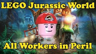 Where to find ALL 20 Workers in peril in LEGO Jurassic World Gameplay Guide Walkthrough