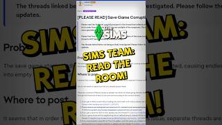 So We Need To Talk About This Latest Sims 4 Update...