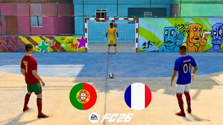 FC 26 Volta Football | Ronaldo vs Mbappe | Portugal vs France | Penalty Shootout - PS5