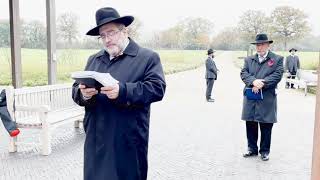 Hesped (eulogy) by Chief Rabbi Ephraim Mirvis, | Rabbi Mordechai Ginsbury | Rabbi Jonathan Sacks