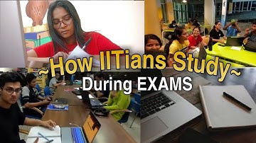 How IITians Study during Exams😱?? IITD Library Tour