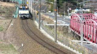 EF64　6883ﾚ　本命　大桑の鉄橋