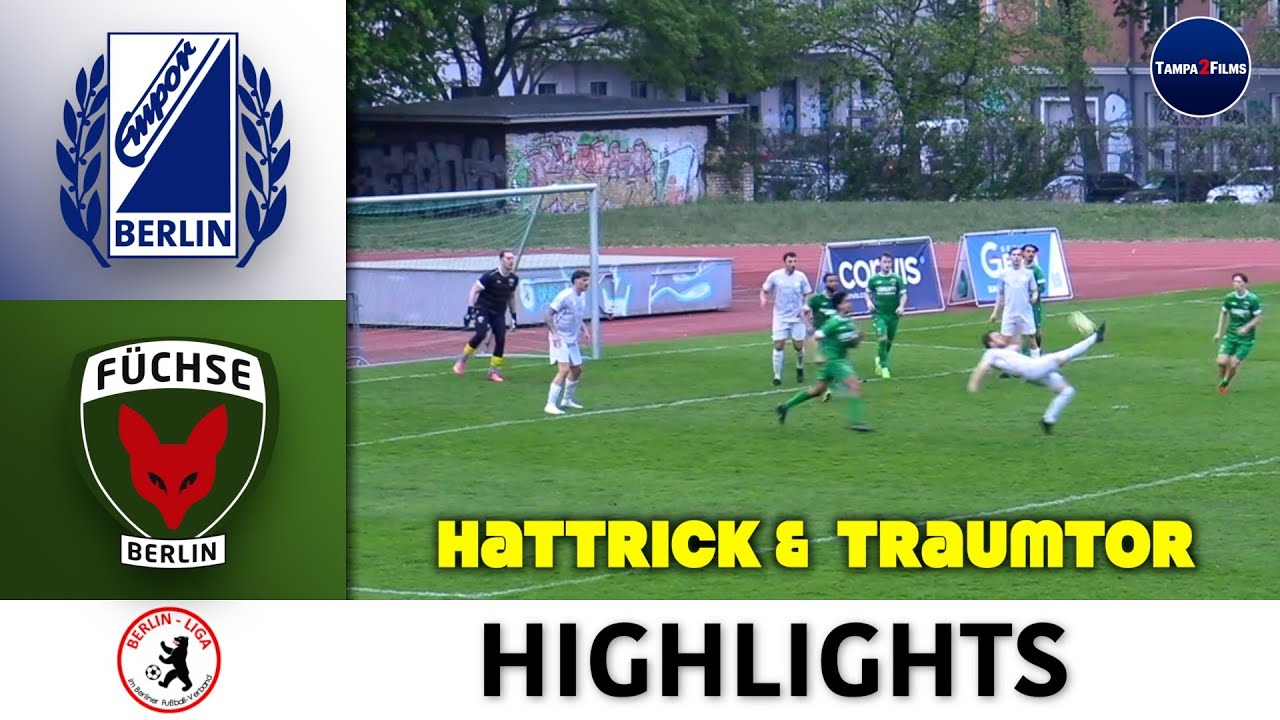 HIGHLIGHTS | SV Empor Berlin vs. Füchse Berlin Reinickendorf | Berlin-Liga | 2025
