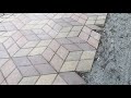 Укладка тротуарной плитки без цемента. Почему это правильно? Примеры укладки тротуарной плитки
