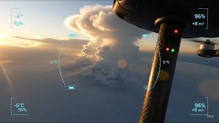 Drone Cloud Sequence Video Ready