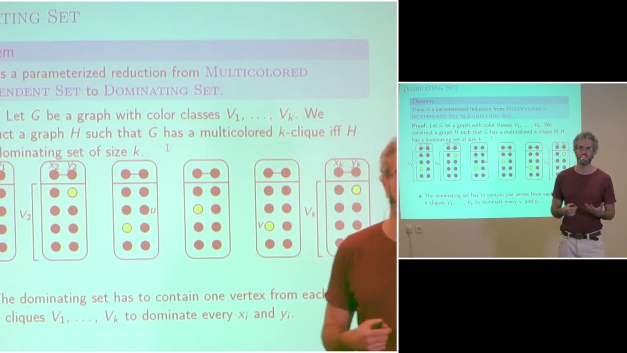 DAY1 5 5: W[1]-hardness (Daniel Marx)
