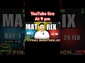 https://www.youtube.com/live/Gdd7u5lB_KE?si=5KGS-S1FwEzfuy2r