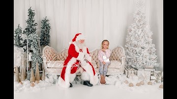 Santa digital background edit.