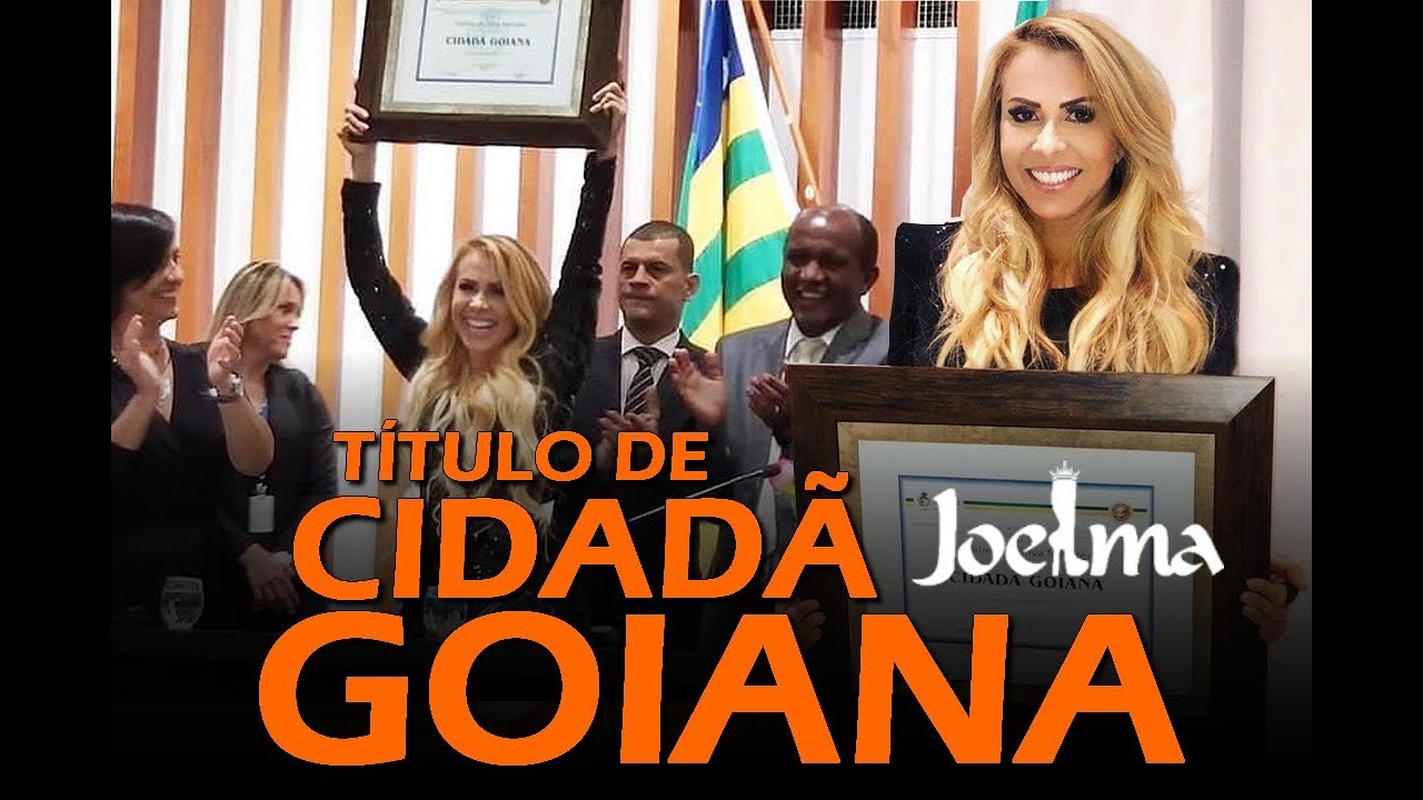 Joelma recebe Título de Cidadã Goiana - 12/12/2018