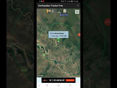 2.5 Earthquake Chicualacuala, Mozambique 7-30-20