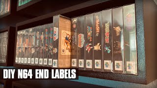 DIY End Labels for your N64 cartridges