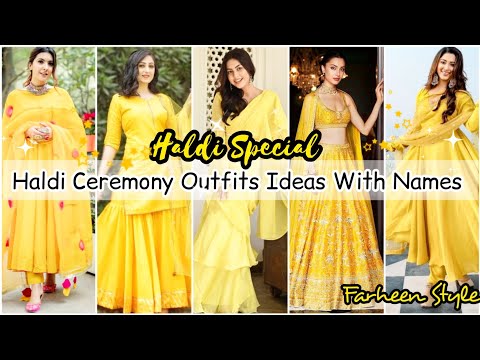 10+ Haldi Dresses for Brides That Serve the Best Looks in 2023