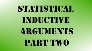 Phil 110 Statistical Inductive Arguments Part 2 Generalizations Wealth