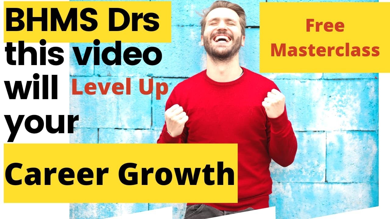 Masterclass For Ultimate Growth In Homeopathic Career | BHMS | Homeopathy in Hindi