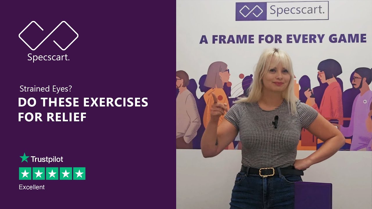 5 Easy Eye Exercises to Relieve Eye Strain 👀|Try These Today - YouTube