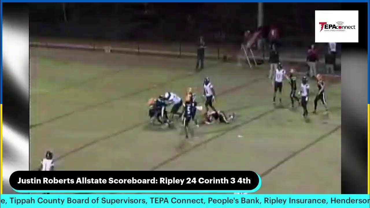 Ripley Tigers vs Corinth Warriors YouTube