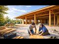Talented woman &amp; her husband build a self-sufficient life beside their dream villa | by@dangthimui