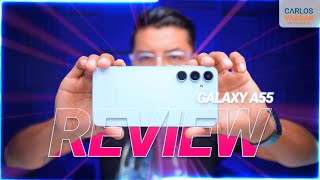 Galaxy A55: ¿Realmente TE CONVIENE comprarlo? | Review en Español