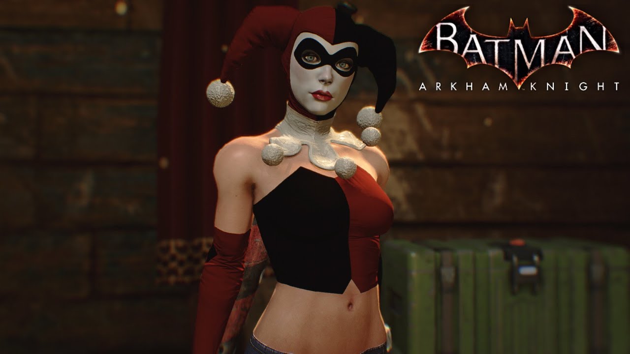 Batman: Arkham Knight - Apokolips War Harley Quinn Skin MOD - YouTube