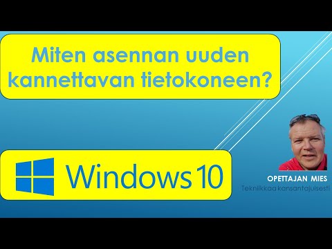 Video: Kannettavan tietokoneen korjaus: 6 vaihetta Video: Kannettavan tietokoneen korjaus: 6 vaihetta