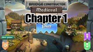 Bridge Constructor Medieval - Chapter 1 - Walkthrough/Let's Play/Hints - iOS & Android - HD