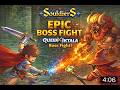 Mage & General Brigard vs Minotaur ⚔️🔥 (Epic Boss Fight – PC Gameplay)