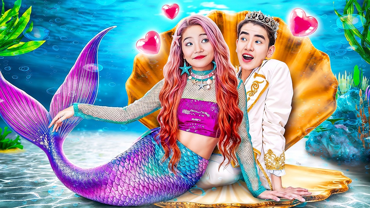 Принц Влюбился В Русалку! Ревнивая Беби Долл Хочет Нас Разлучить!