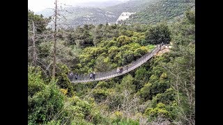 Видео Парк подвесных мостов в Нешер/Park of suspension bridges in Nesher. от KlonTV, Нешер, Израиль