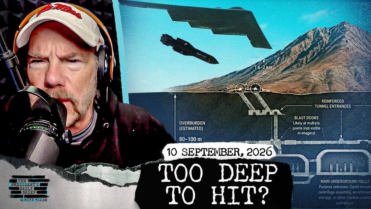 ⁣Iran Is Racing to Finish Its Deepest Nuclear Fortress