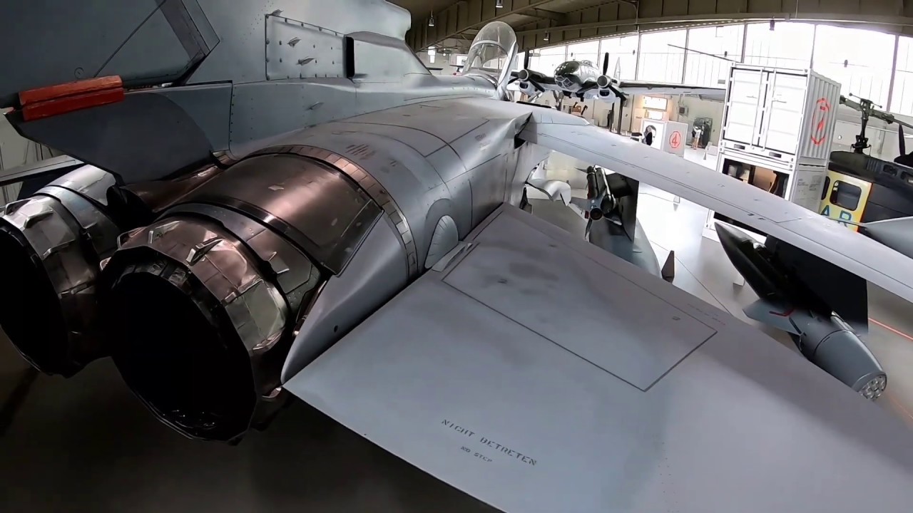 Panavia Tornado IDS German Air Force Walkaround Video, DJi Osmo Pocket and Gopro 7