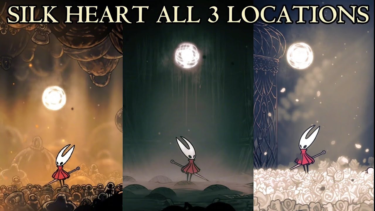 Silksong: All 3 Silk Heart Locations – Full Guide