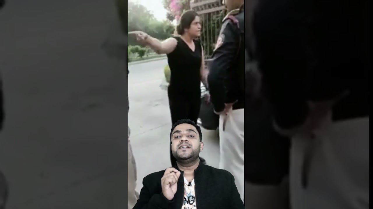 Viral Video of Noida Woman Abusing Building Guards 