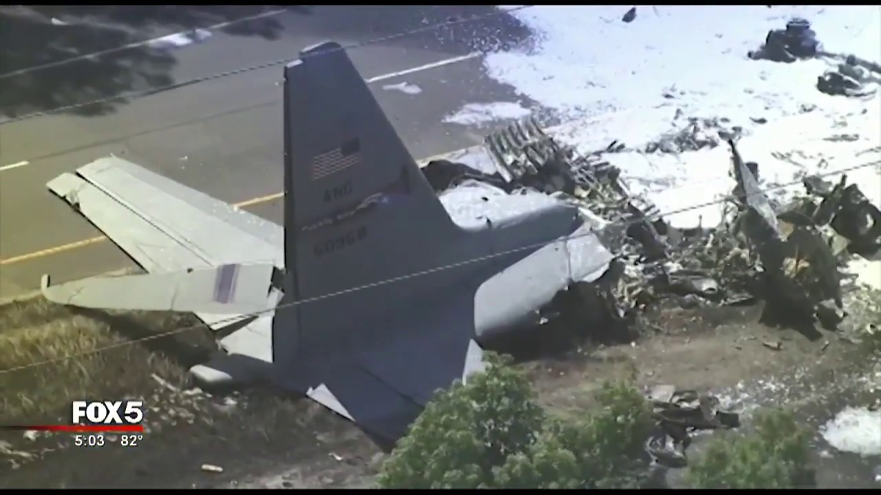 911 calls from deadly military plane crash - YouTube