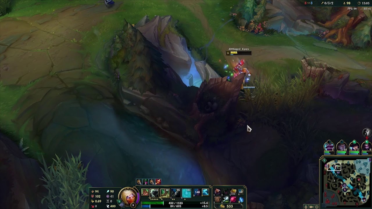 S9 Road to Challenger | Singed Full Gameplay | Gold IV 35 LP