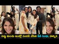 PV Sindhu, actress Hansika having fun at Vishnu Manchu home