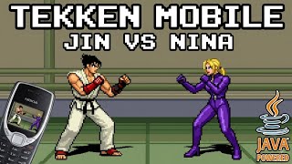 Nostalgia Game Java: Jin vs Nina Tekken Mobile! 🔥 #shorts #tekken