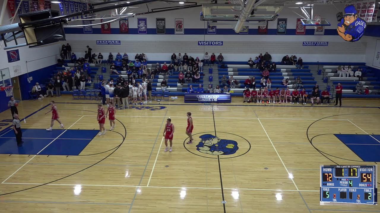 Crestwood Varsity Girls and Boys Basketball vs. Central Elkader