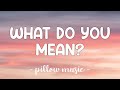 What Do You Mean? - Justin Bieber (Lyrics) 🎵