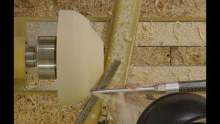 Stuart Batty 40/40 & Bottom Bowl Gouge Demo with Negative Rake Scraping