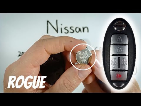 Nissan Rogue Key Fob Battery Replacement 2008 2020 YouTube