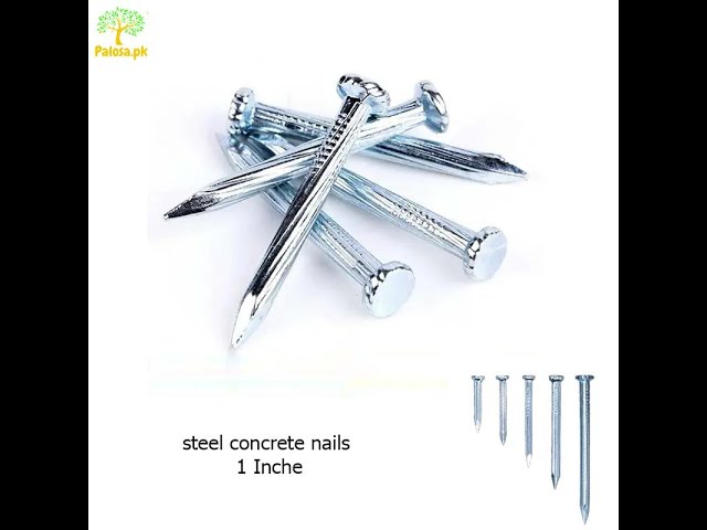 2.5inch Ribbed Stainless Steel Concrete Nails, For Construction, Packaging  Type: Loose at Rs 90/kg in Seraikela