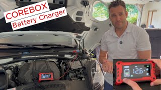Corebox 25A Smart Battery Charger For 12V24V Vehicles