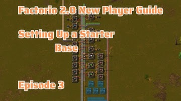 #3 Setting Up a Starter Base | Factorio 2.0 | New Player Guide | No DLC