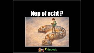 Nep of echt inkijkexemplaar groep 5 en 6