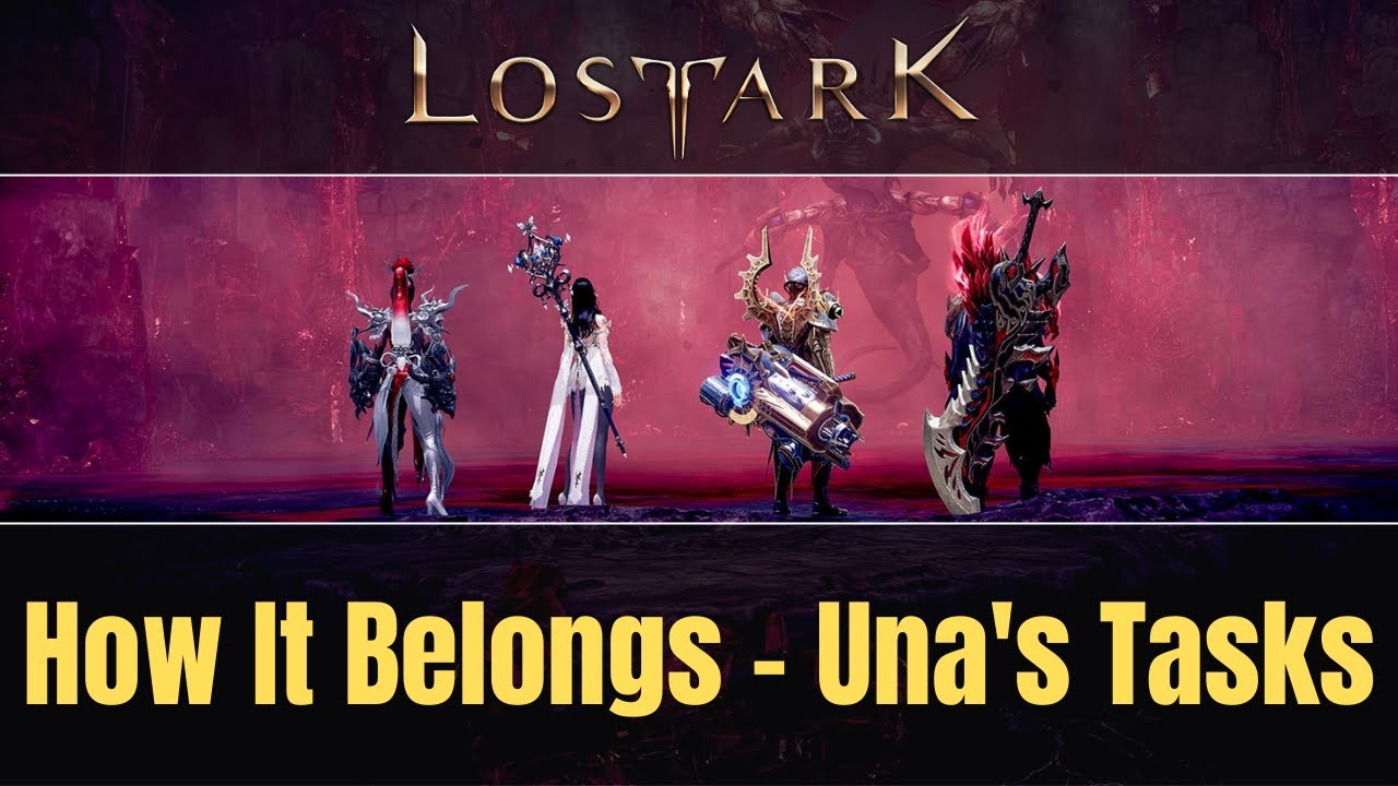How It Belongs - Una's Tasks - How to do Daily Quest - Lost Ark
